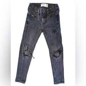 abercrombie kids ripped super skinny jeans 7-8 Slim